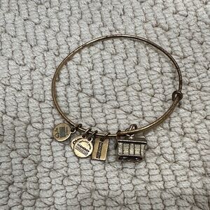 ❤️ 5/$25 Alex and Ani Gold Monopoly House Charm Bangle Bracelet